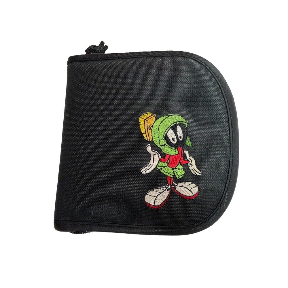 Marvin The Martian CD DVD Case Black 1996 VTG Fellowes Looney Tunes Warner Bros.